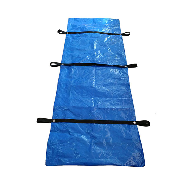 Blue PE tarp human dead body bags